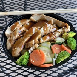 Dark Chicken Teriyaki Bowl