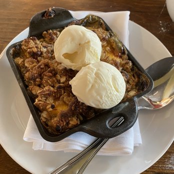 Communal - Peach cobbler - New American Near Me - Provo, Utah Communal - Peach cobbler - New American Near Me - Provo, Utah