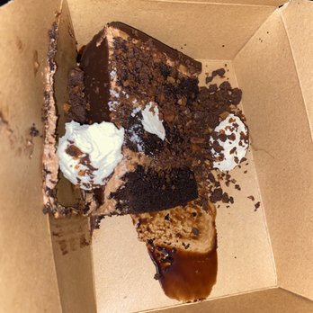 Cindy's Rooftop - Chocolate Mocha Cake ($16) - New American Near Me - Chicago, Illinois Cindy's Rooftop - Chocolate Mocha Cake ($16) - New American Near Me - Chicago, Illinois