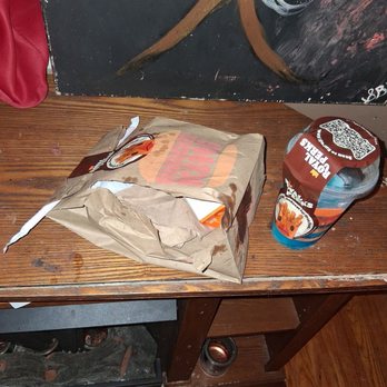 Burger King - This sht bogus. This is how my order arriced via doordash. - Burgers Near Me - Milwaukee, Wisconsin