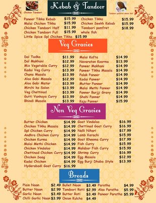 Menu photo 4 Little spice Indian Cuisine Middletown Middletown, DE Menu photo 4 Little spice Indian Cuisine Middletown Middletown, DE