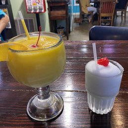 Hubby allowed me a tiny drink. Lol