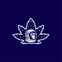 Space Apes - Space Apes leaf logo