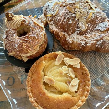 Maison La Jolie - Almond croissant, pear tart - Bakeries Near Me - Redlands, California Maison La Jolie - Almond croissant, pear tart - Bakeries Near Me - Redlands, California