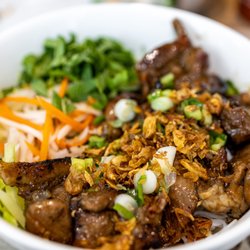 Pho Banh Mi - #36: Regular Vermicelli Bowl w/ Pork ($18)