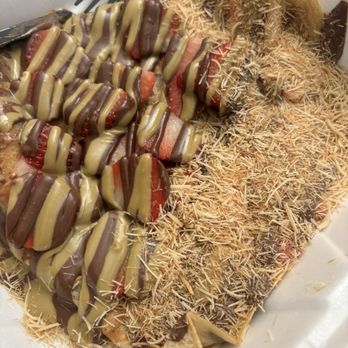Dessert Lab - Strawberry Dubai crepe - Desserts Near Me - Allen, Texas