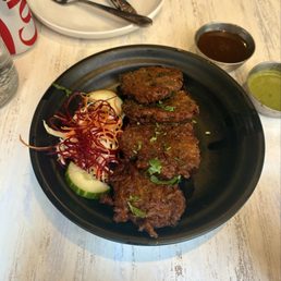 Spinach Onion Pakora
