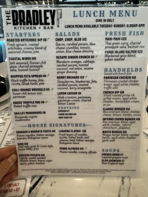 Menu photo 6 The Bradley Kitchen Bar Fort Lauderdale, FL Menu photo 6 The Bradley Kitchen Bar Fort Lauderdale, FL