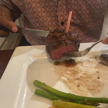 Gages Steak House - Filet cooked medium rare - Steakhouses Near Me - Guthrie, Oklahoma Gages Steak House - Filet cooked medium rare - Steakhouses Near Me - Guthrie, Oklahoma