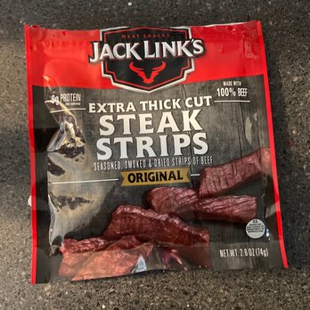 Jack Link's Beef Jerky - a bag of jack links steak strips - Grocery Near Me - Minong, Wisconsin Jack Link's Beef Jerky - a bag of jack links steak strips - Grocery Near Me - Minong, Wisconsin