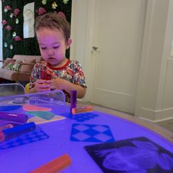 Piper's Place - Light table