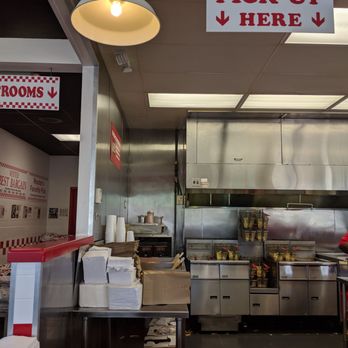 Five Guys - Pick up counter - Burgers Near Me - Simpsonville, South Carolina