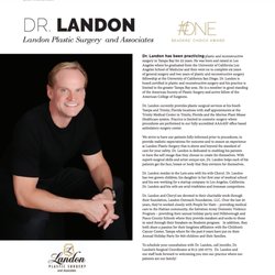 Landon Plastic Surgery - Dr. Landon Featured in Local Piece