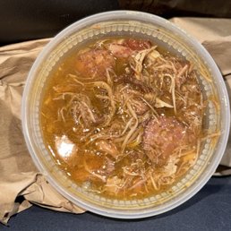 Gumbo was real good and flavorful.