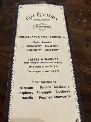 Menu photo 3 Café Galleria Midway, UT Menu photo 3 Café Galleria Midway, UT