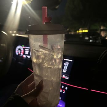 RT 66 Hot Chicken - cup of ice with a side of boba - Hot Dogs Near Me - Pomona, California