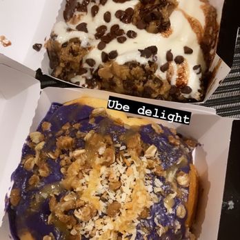 Cinnaholic - Cookie Monster and Ube delight - Bakeries Near Me - Schaumburg, Illinois Cinnaholic - Cookie Monster and Ube delight - Bakeries Near Me - Schaumburg, Illinois