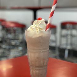 Steak 'n Shake - Chocolate milkshake