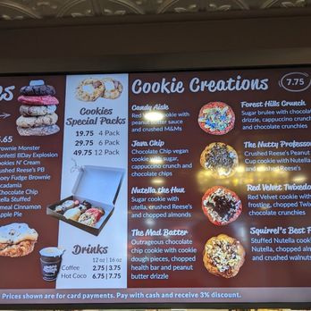 Cookies N' Cream - Cookie menu - Desserts Near Me - Forest Hills, New York Cookies N' Cream - Cookie menu - Desserts Near Me - Forest Hills, New York