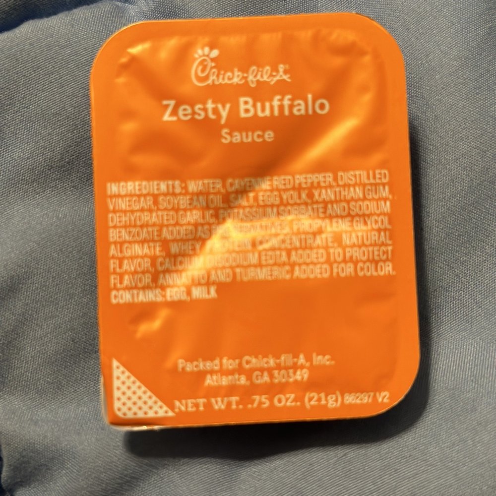 Zesty Buffalo sauce Zesty Buffalo sauce
