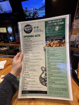 Menu photo 1 Abbey Road Tavern & Grill Apex, NC