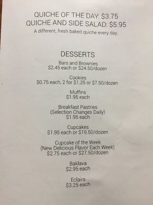 Menu photo 2 Blue Ridge Bakery Brevard, NC