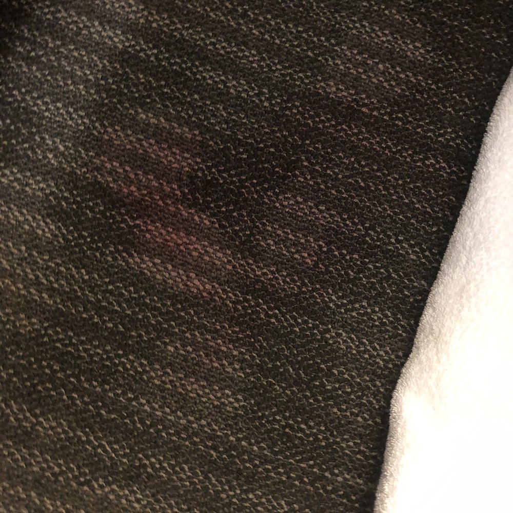 Courtyard by Marriott Charlotte Gastonia - Red stain on carpet by bed - Hotels Near Me - Gastonia, North Carolina