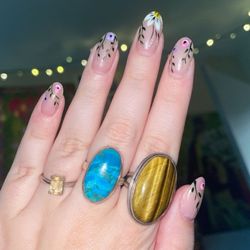 Ruby Nails - Different angle of nails I got done. Well priced for a fill and design on all 10 fingers.