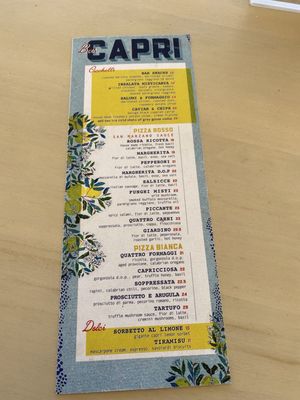 Menu photo 7 Bar Capri West Palm Beach, FL