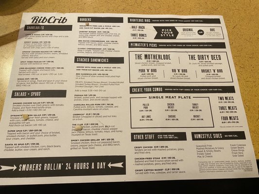 Menu photo 4 RibCrib BBQ Enid, OK