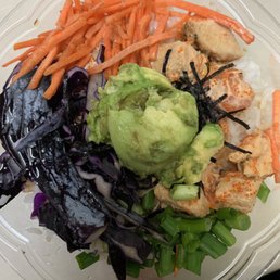 Build Your Own Smalls Poke Bowl (salmon & chicken) Build Your Own Smalls Poke Bowl (salmon & chicken)