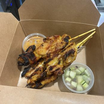 Sticky Rice - Chicken satay - Thai Near Me - Los Angeles, California Sticky Rice - Chicken satay - Thai Near Me - Los Angeles, California
