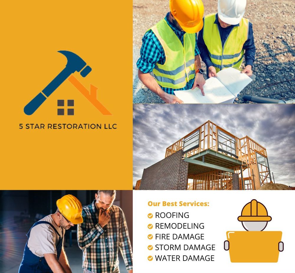 Slide of 5 Star Restoration