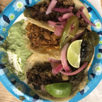 El Chile Toreado - Three tacos from my four taco plate. I ate one before I remembered to take a pic. - Mexican Near Me - Santa Fe, New Mexico El Chile Toreado - Three tacos from my four taco plate. I ate one before I remembered to take a pic. - Mexican Near Me - Santa Fe, New Mexico