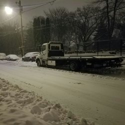 Phil's Towing & Recovery Service - My family and neighbors spent a lot of time shoveling to make sure I had a spot to park after my 15 hour shift.....your welcome