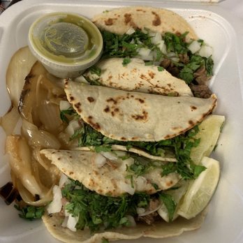 Esmeralda Grill - 3 taco lunch special $5 - Mexican Near Me - Cary, North Carolina