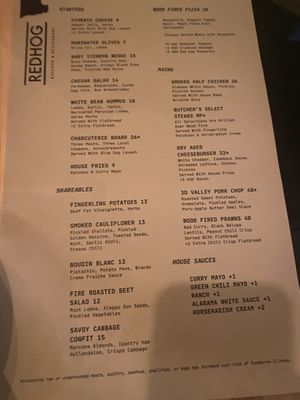 Menu photo 7 Red Hog Restaurant Louisville, KY Menu photo 7 Red Hog Restaurant Louisville, KY