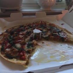 Pizzanini - Ikke gøy med en pizza dekket og druknet i fett..
