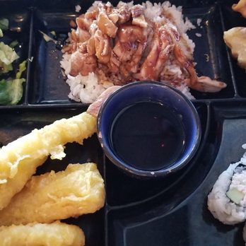 Sushi 4 Reel - Grilled chicken tempura bento - Sushi Bars Near Me - Oceanside, California