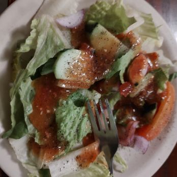 Bel Tavolo Pizzeria - House salad - Pizza Near Me - New Ulm, Texas
