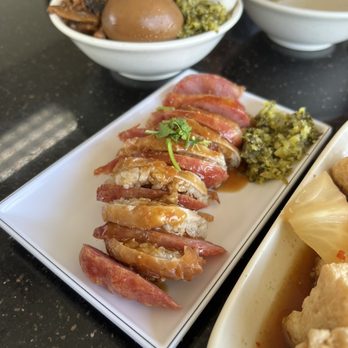 Tofu King - big sausage wrap small sausage - Taiwanese Near Me - Irvine, California
