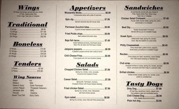 Menu photo 4 The Place To Go Pahrump, NV Menu photo 4 The Place To Go Pahrump, NV