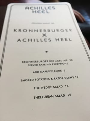 Achilles Heel by null