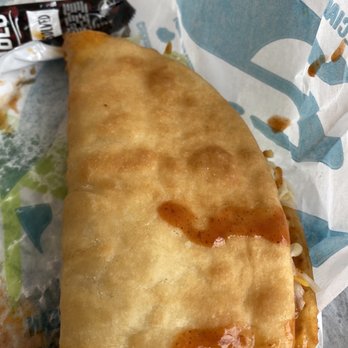 Taco Bell - Chalupa and lots of Diablo sauce - Fast Food Near Me - East Rutherford, New Jersey Taco Bell - Chalupa and lots of Diablo sauce - Fast Food Near Me - East Rutherford, New Jersey