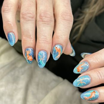 Pink Polish - Hybrid gel by Megan, Nails art by Jasmine - Nail Salons Near Me - Seattle, Washington Pink Polish - Hybrid gel by Megan, Nails art by Jasmine - Nail Salons Near Me - Seattle, Washington