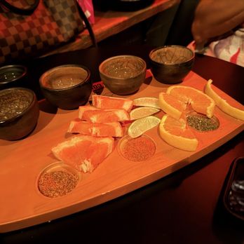 Mexico Ceaty - No Tres Arcos food shots, only a post speakeasy Mezcal flight sampling. - Mexican Near Me - San Antonio, Texas Mexico Ceaty - No Tres Arcos food shots, only a post speakeasy Mezcal flight sampling. - Mexican Near Me - San Antonio, Texas