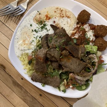 Falafel King - gyros plate - Falafel Near Me - Boulder, Colorado
