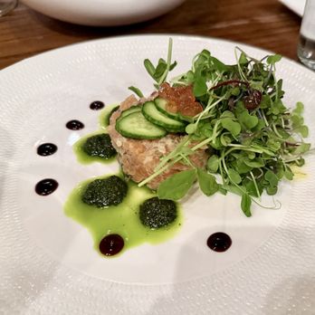Vaudeville - Salmon Tartare to share - New American Near Me - Fredericksburg, Texas Vaudeville - Salmon Tartare to share - New American Near Me - Fredericksburg, Texas