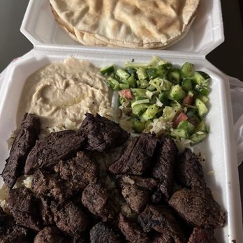 Kabab Grill Restaurant - Lamb and beef combo plate - Mediterranean Near Me - Westminster, California