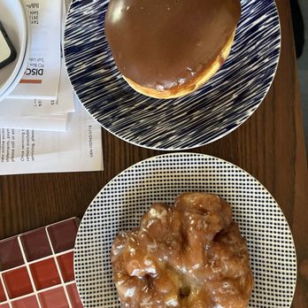 Donut Touch - Boston cream and apple fritter - Donuts Near Me - San Diego, California